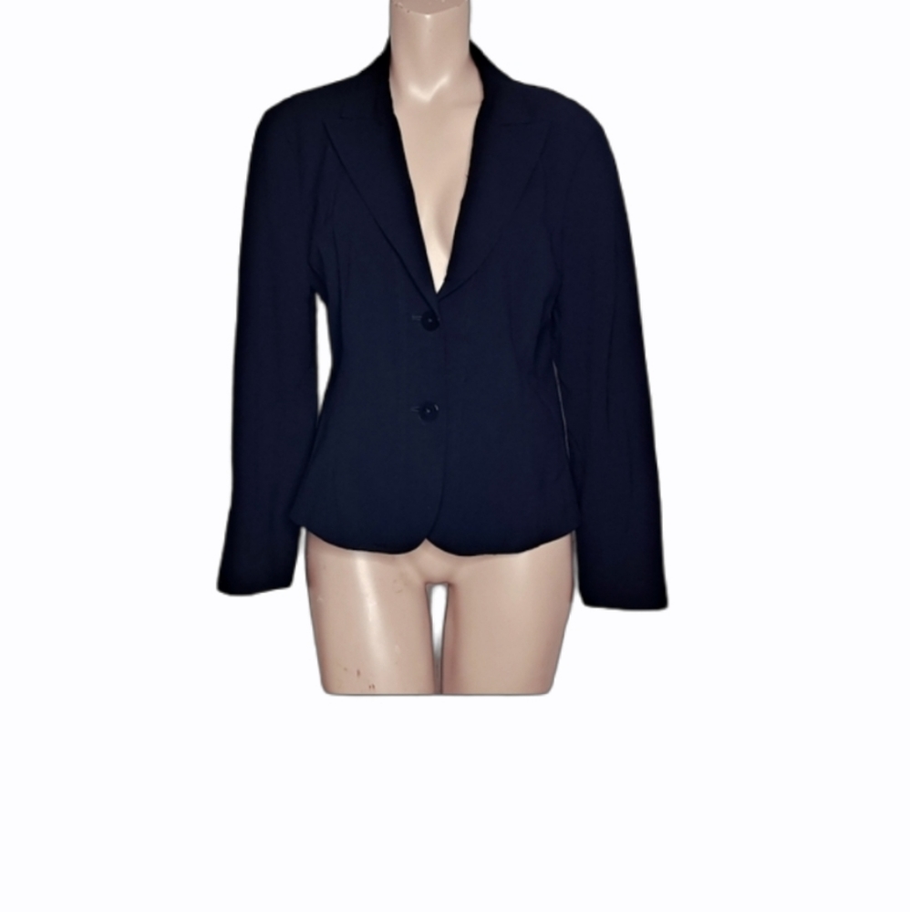 Lafayette 148 New York blazer blue  wool size 10
